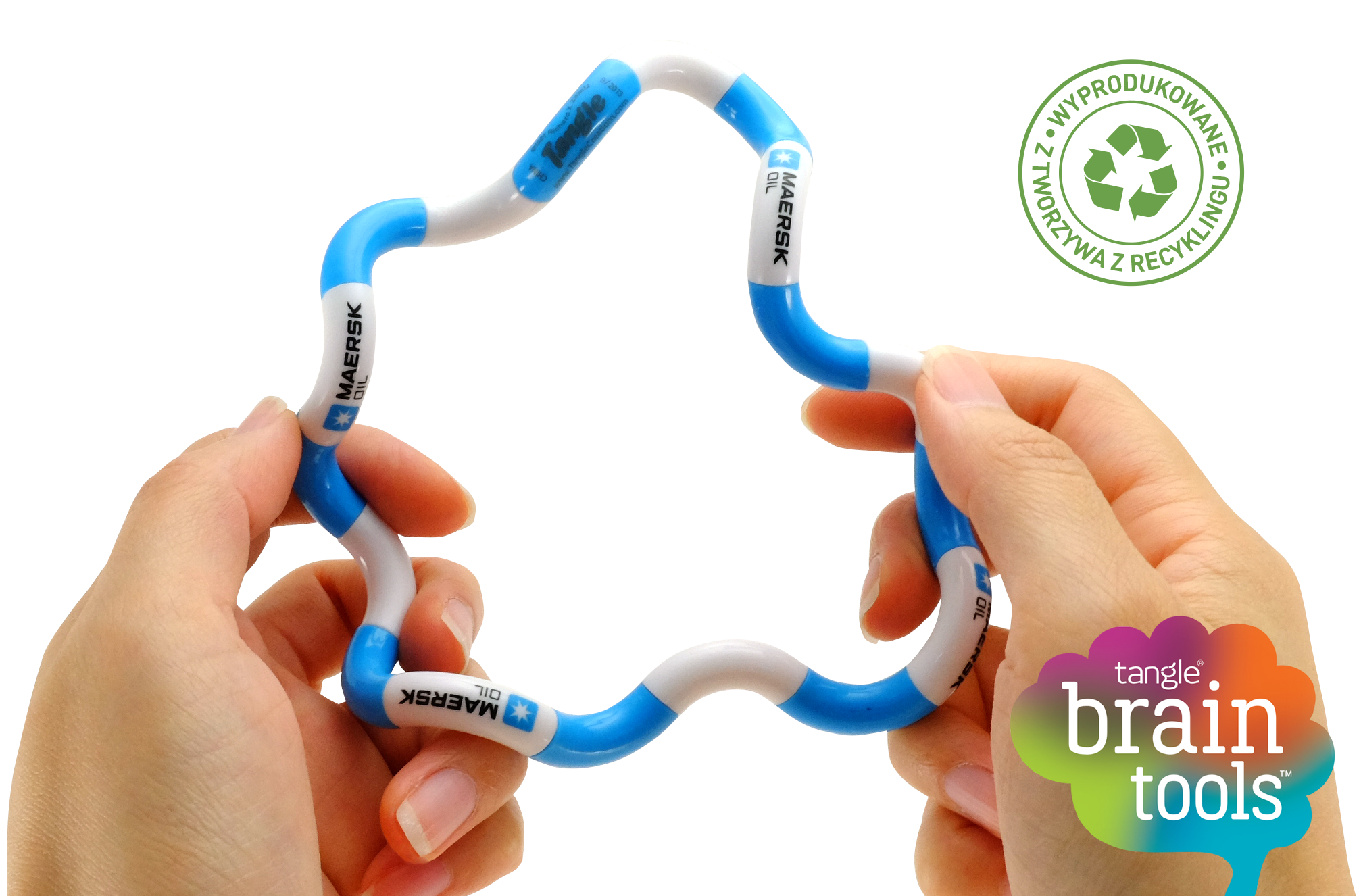 tangle z nadrukiem maersk